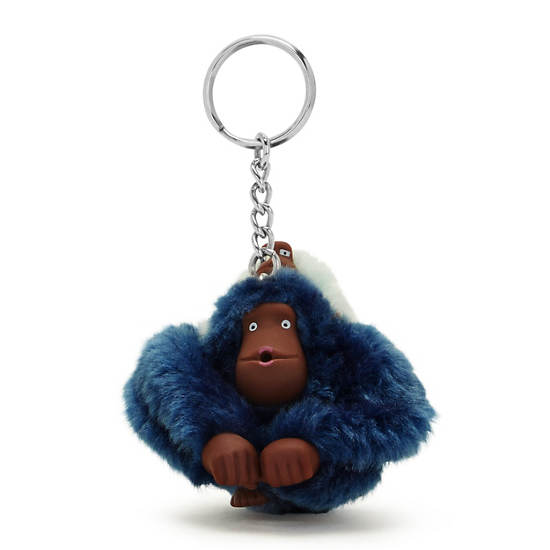 Kipling Mom And Baby Mode Sven Monkey Keychain Accessoires Blauw | België 1270WN